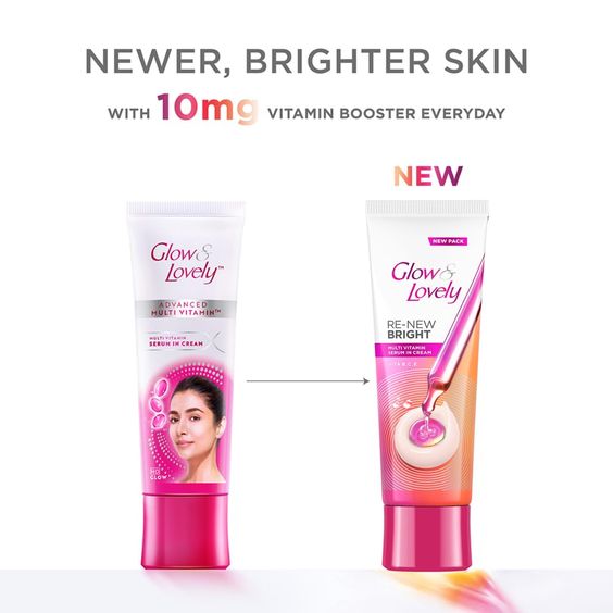 Fair & Lovely Glow & Lovely Advanced Multi Vitamin Serum in Cream 65ml